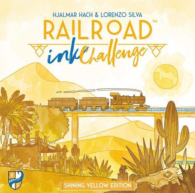 Railroad Ink Challenge: Shining Yellow Edition - Dice Game
