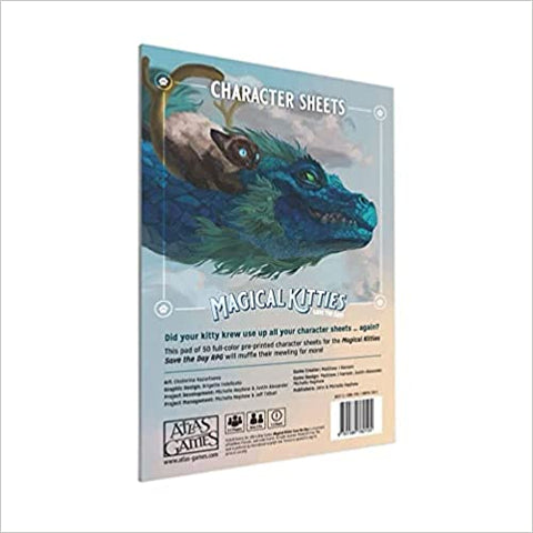 Magical Kitties Save the Day Character Sheets