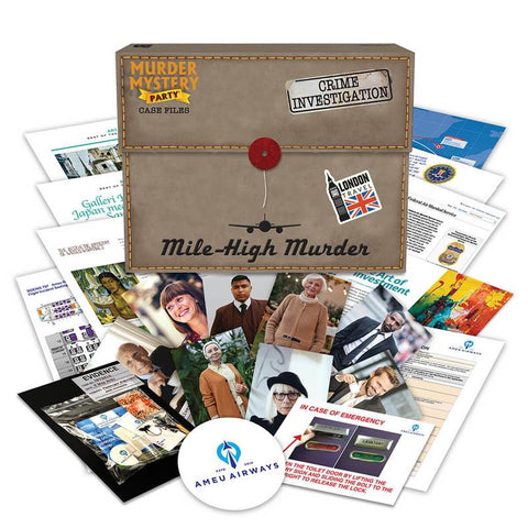 Murder Mystery Party Case Files: Mile High Murder