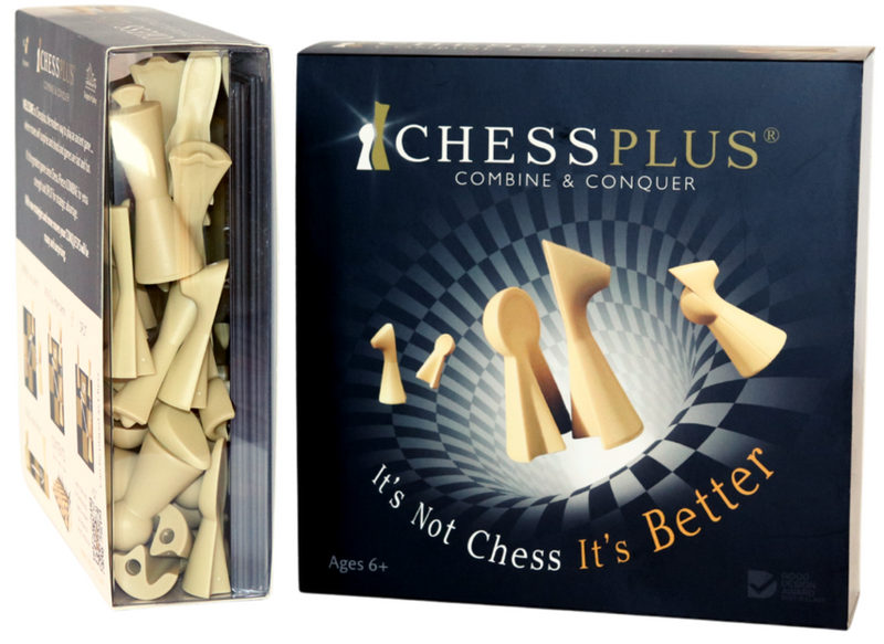 Chessplus Pieces in Box with Velvet Pouch & Board