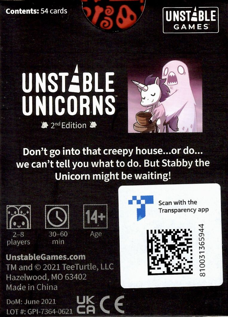 Unstable Unicorns Nightmares Expansion