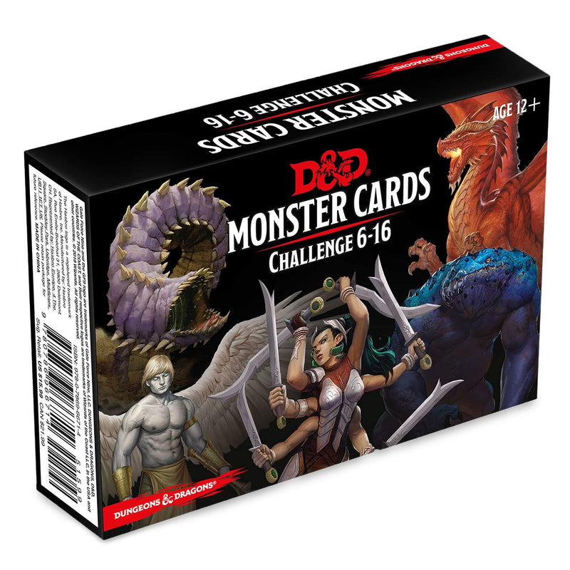 5E Monster Cards Challenge 6-16 - Dungeons & Dragons