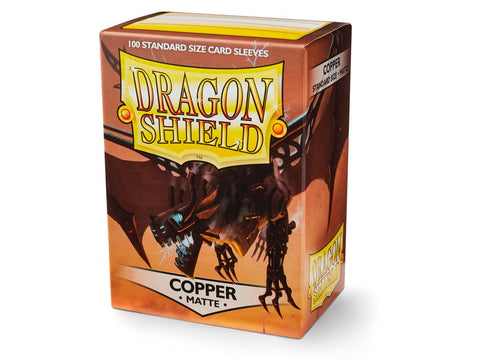 Dragon Shield: Standard Matte - Copper Card Sleeves | Available Now
