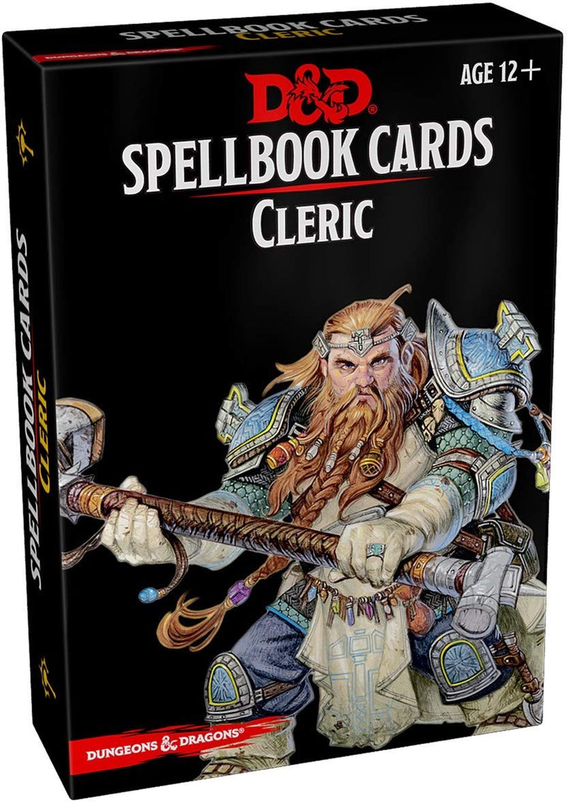 5E Spellbook Cards: Cleric - Dungeons & Dragons