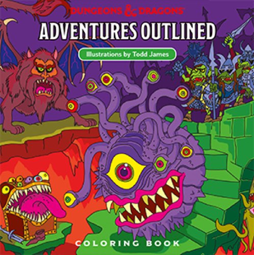  Colouring Book - Dungeons & Dragons
