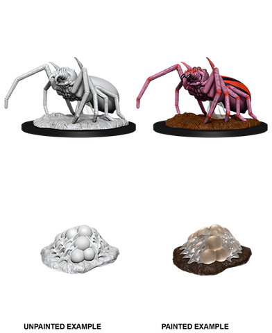 D&D Nolzur's Marvelous Miniatures: Giant Spider & Egg Clutch