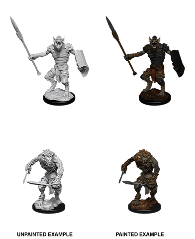 D&D Nolzur's Marvelous Miniatures: Gnoll & Gnoll Flesh Gnawer