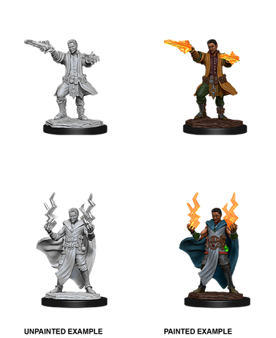 D&D Nolzur's Marvelous Miniatures: Human Sorcerer Male
