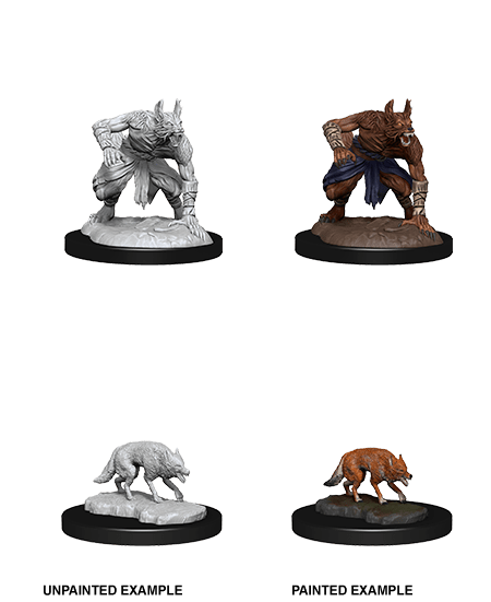 D&D Nolzur's Marvelous Miniatures: Jackalwere & Jackal