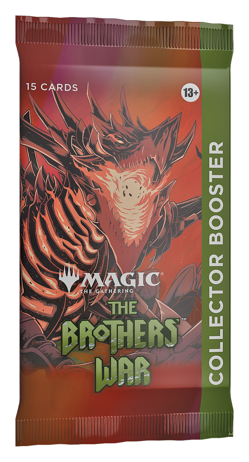 mtg the brothers war collector booster box Brothers' Pack Japanese Magic: The Gathering Key Features Serial Time or Bust: Brothers