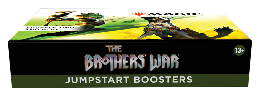 The Brothers' War Jumpstart Booster Display The Brothers' War Jumpstart Booster Display