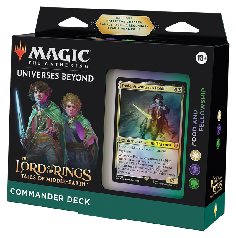 MTG The Lord of the Rings: Tales of Middle-earth™ Commander Decks