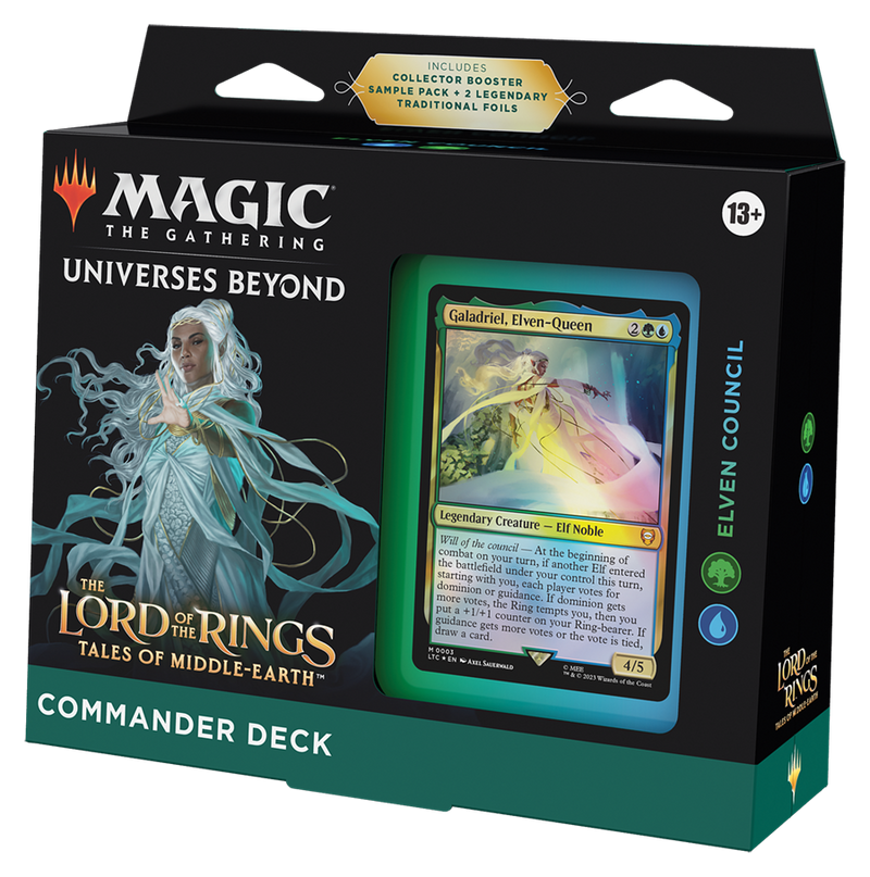 MTG The Lord of the Rings: Tales of Middle-earth™ Commander Decks