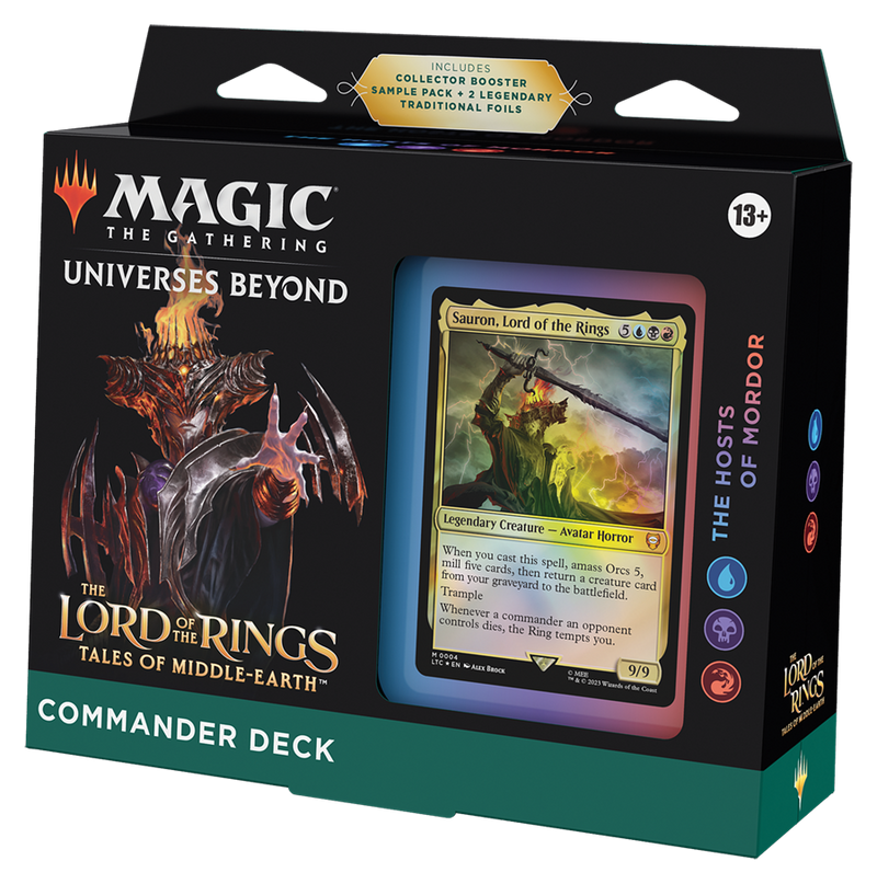 MTG The Lord of the Rings: Tales of Middle-earth™ Commander Decks