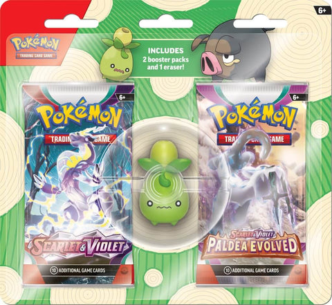 Pokemon TCG Eraser Blister Set