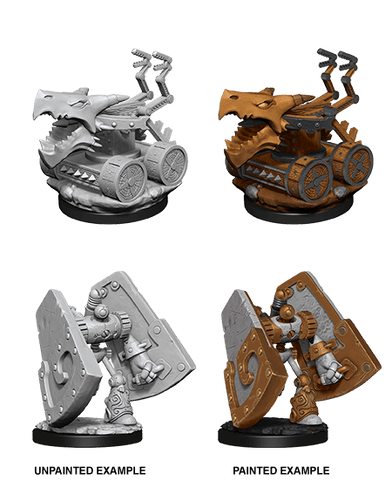 D&D Nolzur's Marvelous Miniatures: Stone Defender & Oaken Bolter