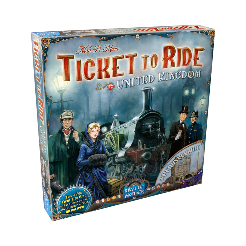 Ticket to Ride United Kingdom Expansion - Board Game