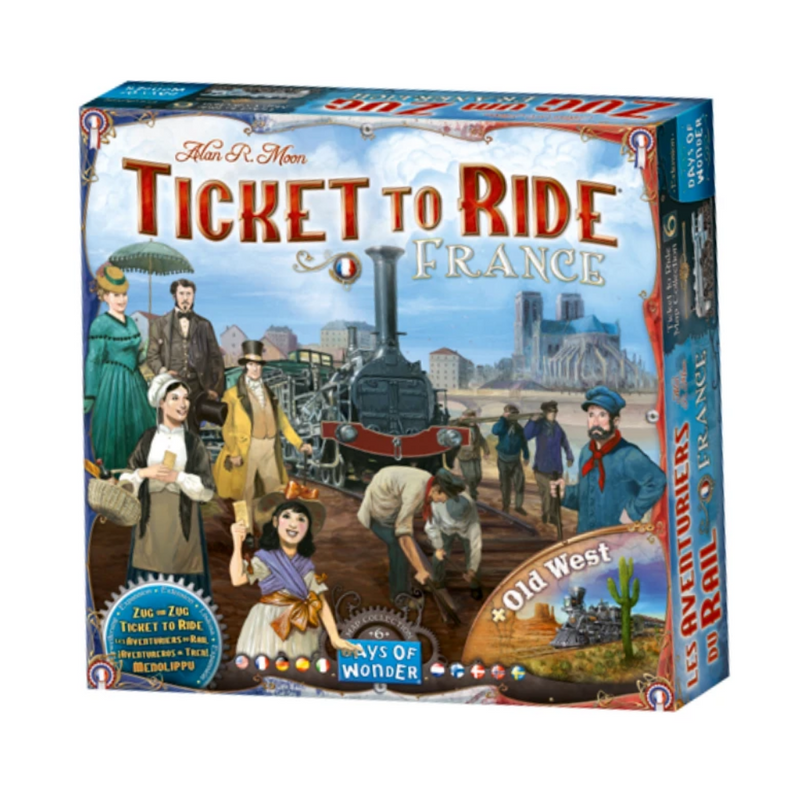  Ticket to Ride France & Old West - Board Game