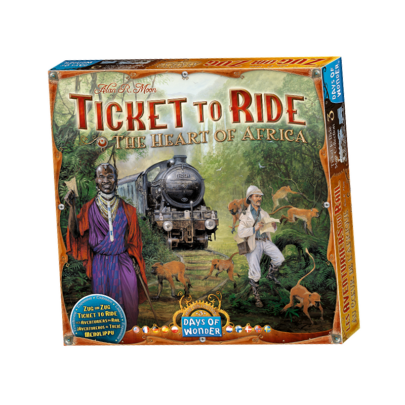 Ticket to Ride The Heart of Africa Expansion - Board Game