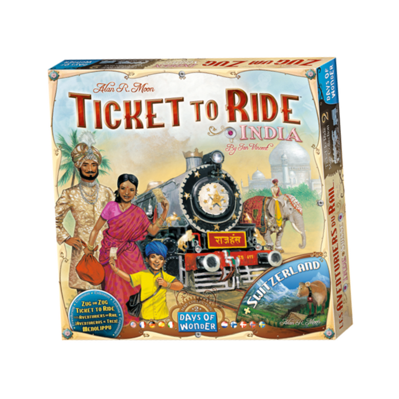 Ticket to Ride India - Board Game
