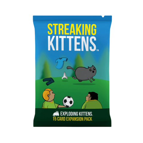 Exploding Kittens Streaking Kittens Expansion Party Game