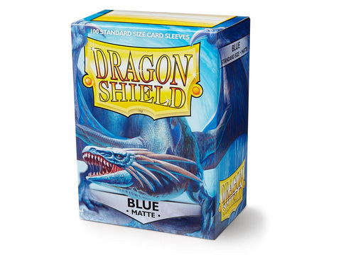 Dragon Shield: Standard Matte - Blue Card Sleeves | Available Now
