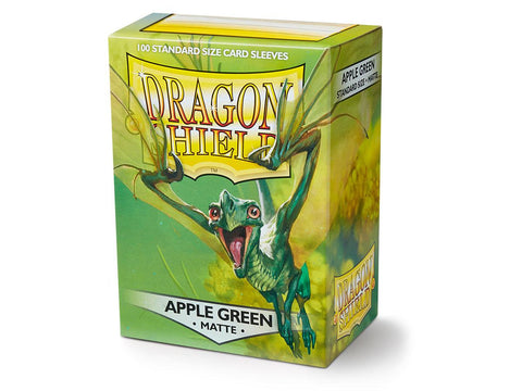 Dragon Shield: Standard Matte - Apple Green Card Sleeves | Available Now