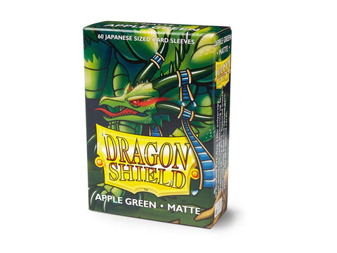Dragon Shield: Japanese Size 60Ct - Apple Green Card Sleeves | Available Now