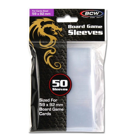 BCW Board Game Sleeves Standard European