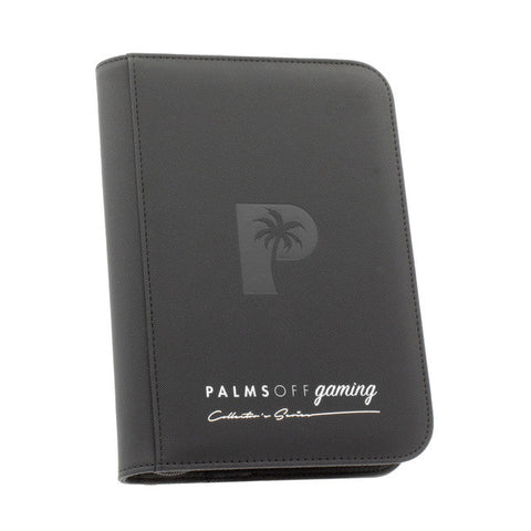 Palms Off Gaming: Collector Series 9 Pocket - Black Zip Binder | Available Now