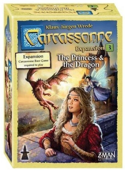 Carcassonne: The Princess and the Dragon - Board Game 