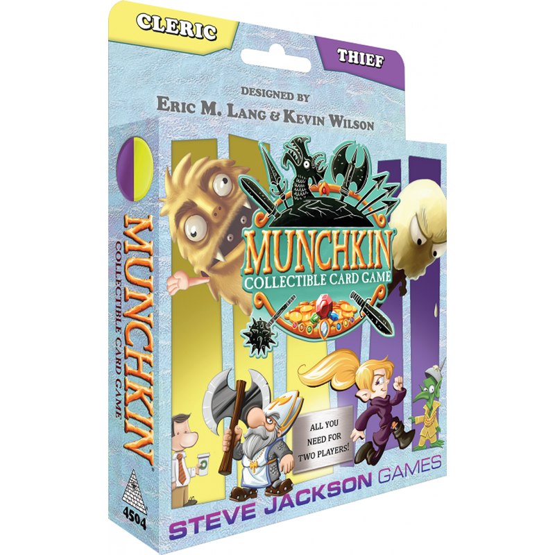 Munchkin CCG Cleric and Thief Starter Set - Card Game