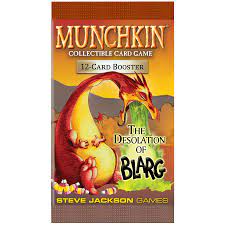 Munchkin CCG The Desolation of Blarg Booster - Card Game