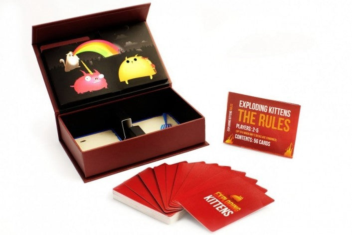 Exploding Kittens First Edition Meow Box Party Game
