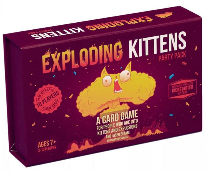 Exploding Kittens Party Pack - Family and Friends Party Game