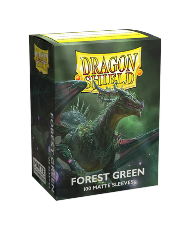 Dragon Shield: Standard Matte - Forrest Green Card Sleeves | Available