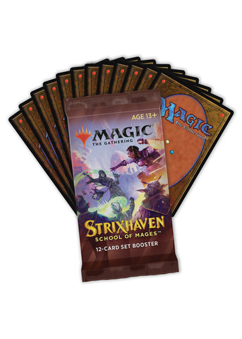 Magic: the Gathering Strixhaven: School of Mages Set Booster Pack - The Game Store
