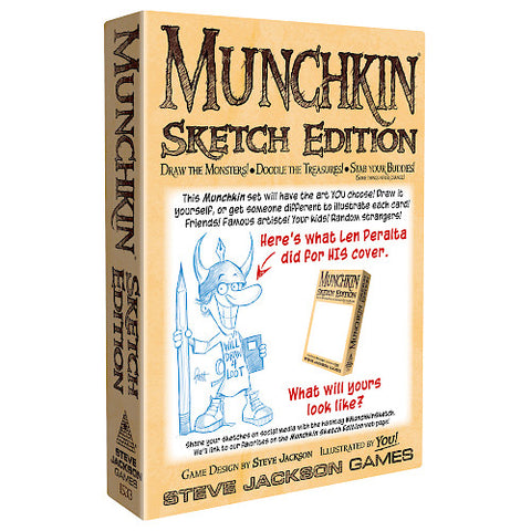 Munchkin Sketch Edition - Card Game