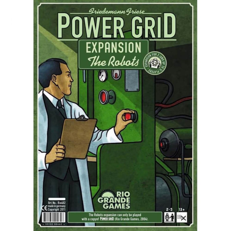 Power Grid The Robots - Board Game