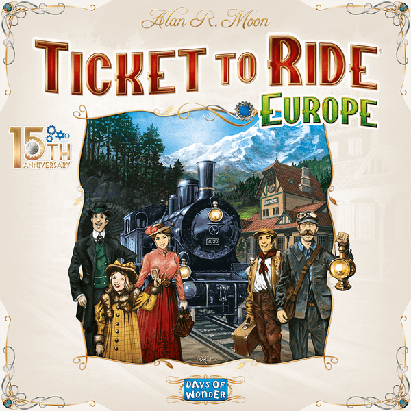 Ticket To Ride: Europe 15th Anniversary Special Edition