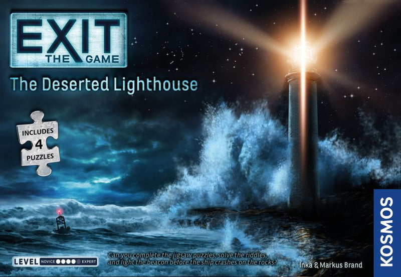 Exit the Game Deserted Lighthouse (Jigsaw Puzzle and Game)