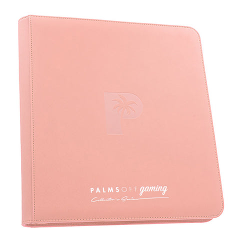 Palms Off Gaming: Collector Series 12 Pocket Zip Binder - Pink Binder | Available Now