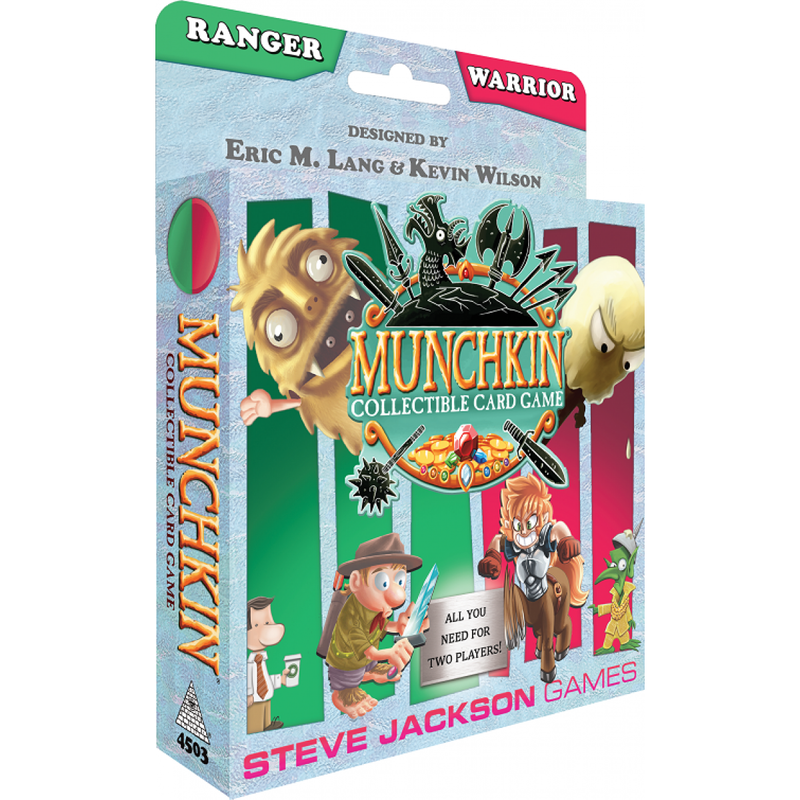 Munchkin CCG Ranger and Warrior Starter Set - Card Game