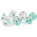 Frosted Glowworm Dice Set