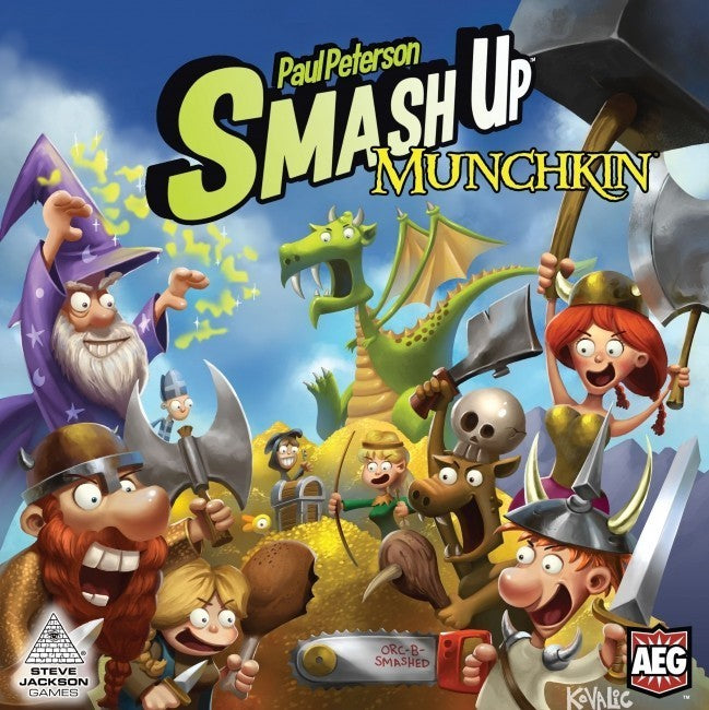 Smash Up Munchkin - Card Game