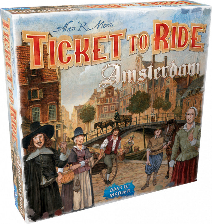Ticket to Ride Amsterdam Expansion  - Board Game