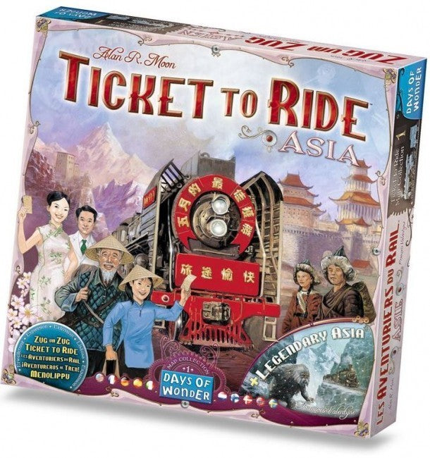 Ticket to Ride Asia Expansion - Board Game