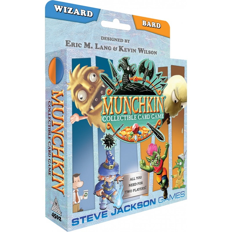 Munchkin CCG Wizard and Bard Starter Set - Card Game